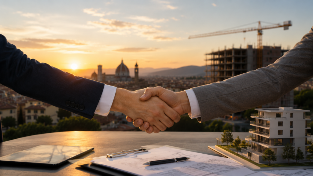 Collabora con noi-investimenti immobiliari Toscana